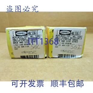 20R HBL5361I NEMA 125V 20A 单插座 HUBBELL 供应2