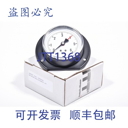 现货供应HTT AB50097 30434a R80.18B-MZ，压力表 0-6bar G1/4 -