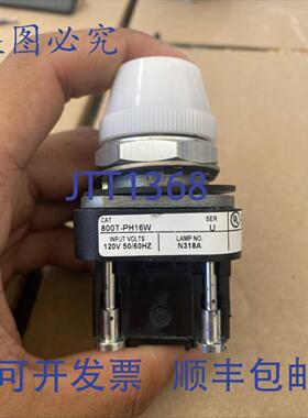 供应ALLEN BRADLEY 800T-PH16W 白色指示灯 U 系列 120V  800
