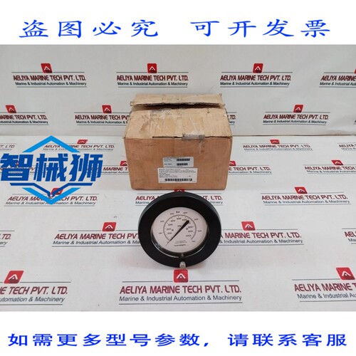 原装供应 HYDRATIGHT 25564-38B21 GAD-HJS 6英寸液压泵压力表 70