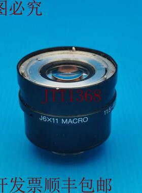 供应佳能电视变焦工业镜头J6x11微距114115-69毫米