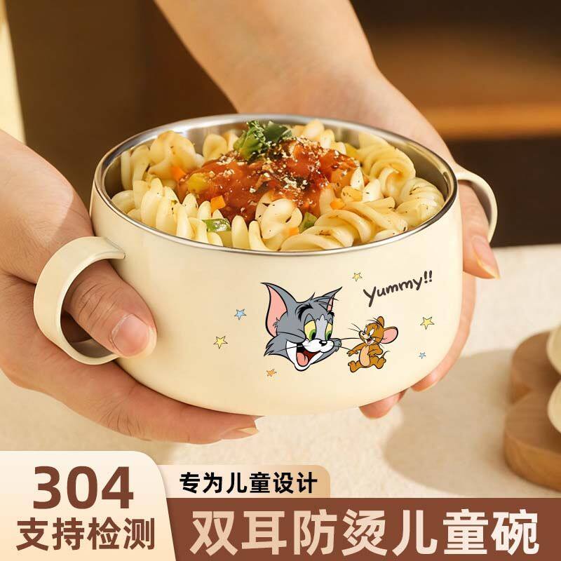 正版联名高颜值猫和老鼠-双耳碗图片