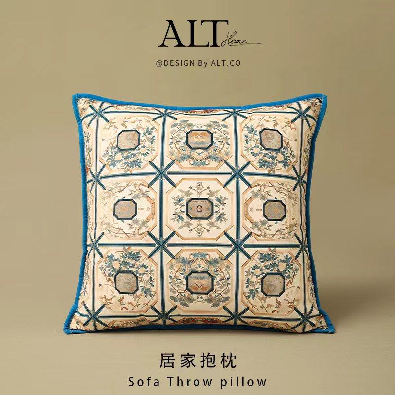 A类母婴级面料中古风沙发抱枕