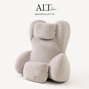 床头靠枕孕妇腰部支撑软包靠垫床上靠背护颈护腰飘窗沙发看书腰靠