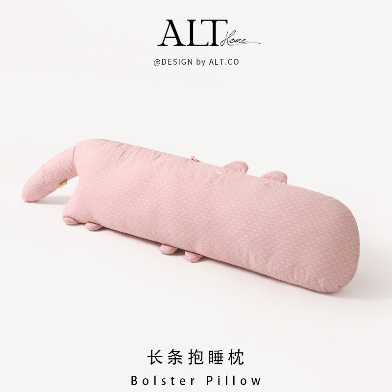 儿童睡觉夹腿抱枕床上专用可拆洗女生搂睡长条形枕头可爱鳄鱼靠枕