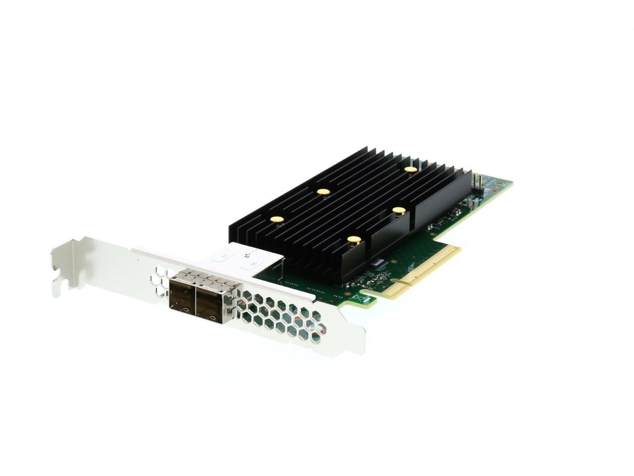 LSI HBA 9400-8E SAS3408 PCIe3.1x8(NVMe) 12Gb/s SATA直通卡