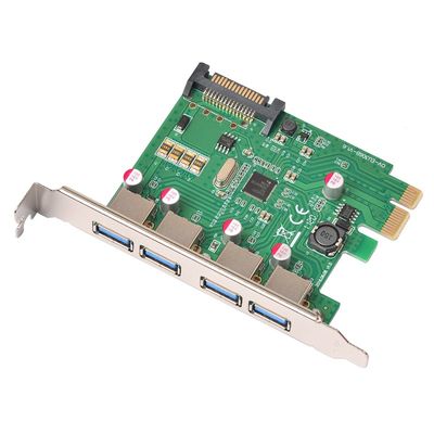 西霸FG-EU306B-V台式机PCI-E4口USB3.0扩展卡NEC芯片E3-PCE201-V2