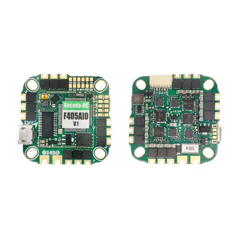 aocoda-rc f405aiov1 飞控 电调 电流计 40a 2-6s 穿越机 无人机