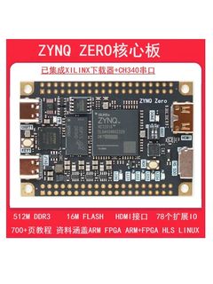 FPGA核心板 ZYNQ开发板 ZYNQ7010 7020 迷你 电赛核心板