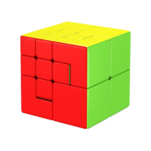 傀儡魔方异形三阶顺滑1号2号小学生儿童益智玩具礼物高难度比赛