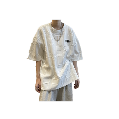 美式短袖衣港风潮牌衣