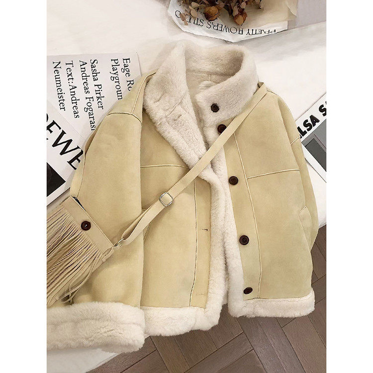 女童皮毛一体外套秋冬2025新款儿童洋气加厚保暖皮草中大童上衣潮,童装/婴儿装/亲子装,皮草/仿皮草,淘宝优惠券,粉丝福利购,淘宝优惠卷