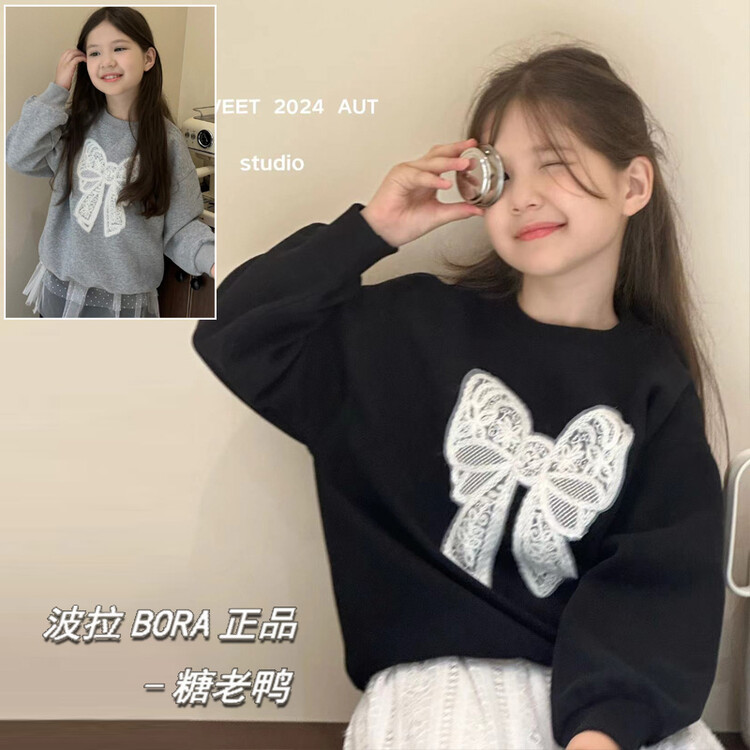 女童春秋卫衣2024新款图片