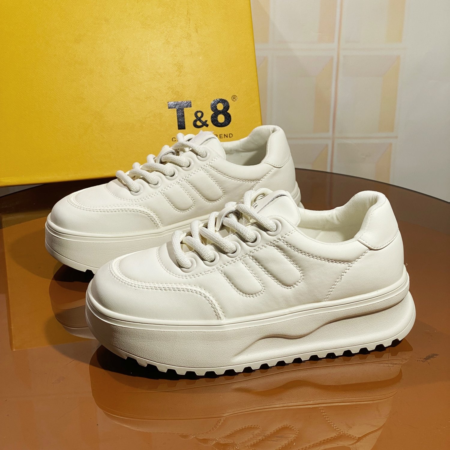 6T1072B106237清仓T8撤柜断码捡漏老爹鞋阿甘鞋小白鞋运动鞋板鞋