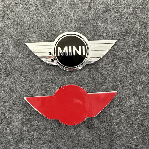 适用于迷你MINI前后车标R50 R52 COOPER S前机盖贴标后尾车贴