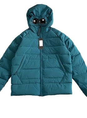 TOPSTONEY冬季高端加厚保暖羽绒服男士连帽防风外套情侣休闲夹克