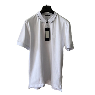 topstoney日系纯色polo衫男士短袖翻领打底衫复古风商务休闲T恤