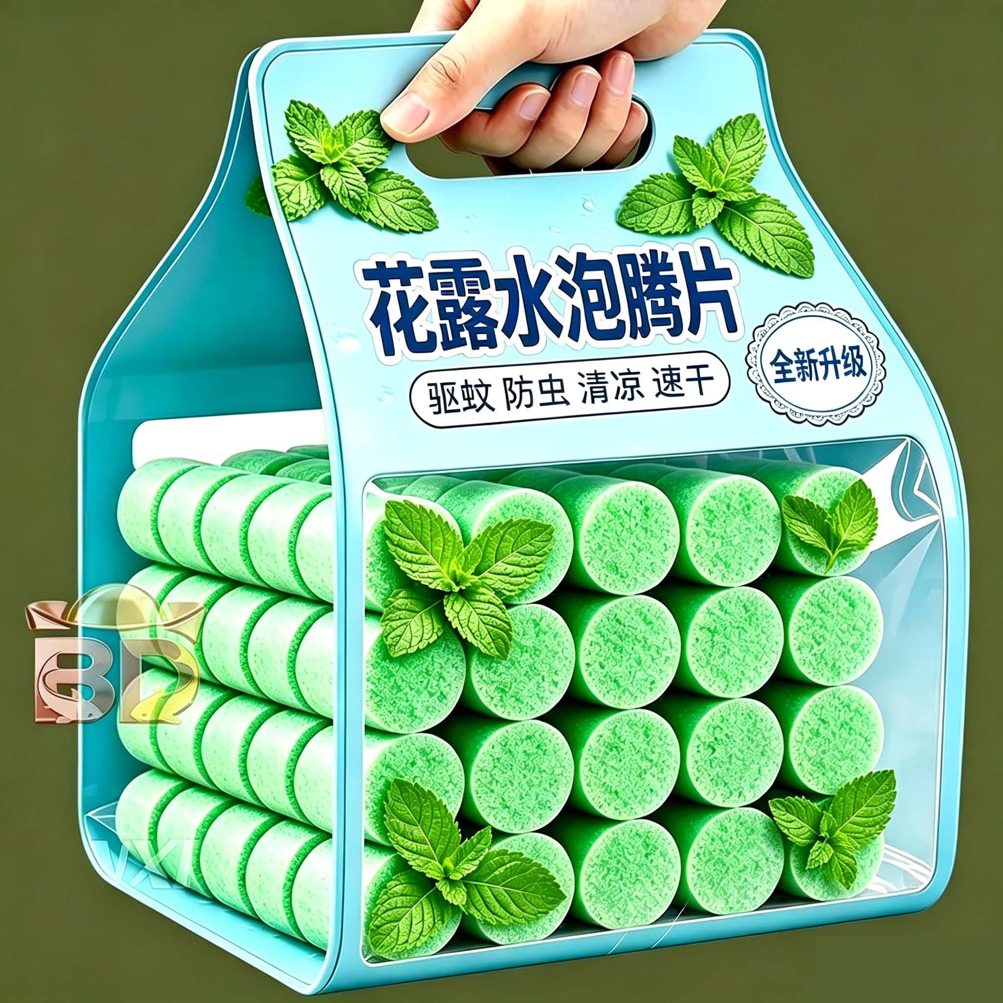 花露水拖地泡腾片浓缩清香型木地板清洁片留香房间室内瓷砖去污剂