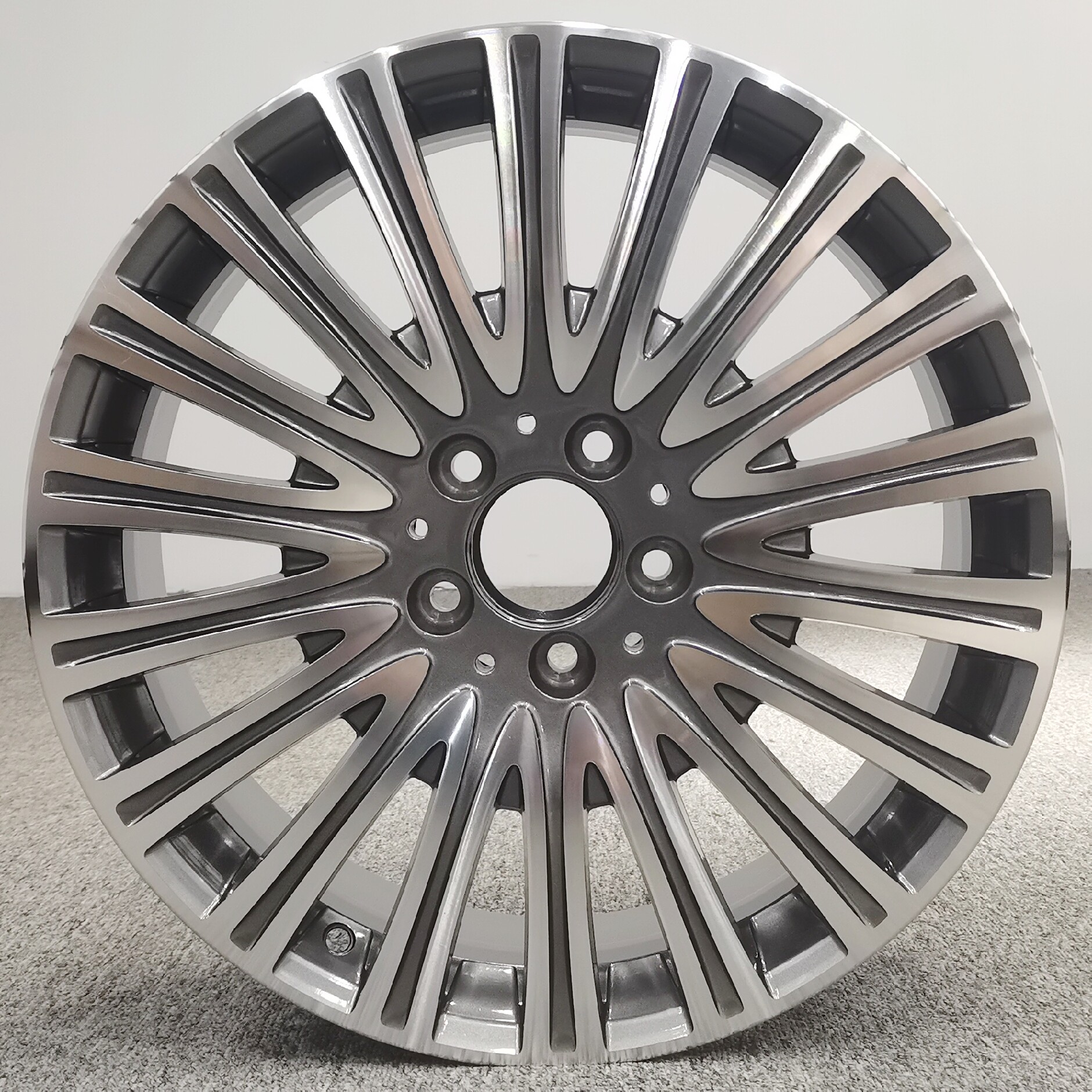 18寸适用于奔驰A C E S级C260L C300 E300L S350迈巴赫铝合金轮毂