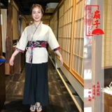 Пользовательский японский ресторан ресторан официант блюда для рабочей одежды и кимоно кимоно -суши -одежда для суши японский магазин продовольствия шеф -повар