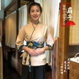 Пользовательский японский ресторан ресторан официант блюда для рабочей одежды и кимоно кимоно -суши -одежда для суши японский магазин продовольствия шеф -повар