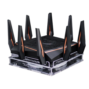 华硕GT-AX11000路由器散热器AC5300路由散热架风扇底座静音可调速
