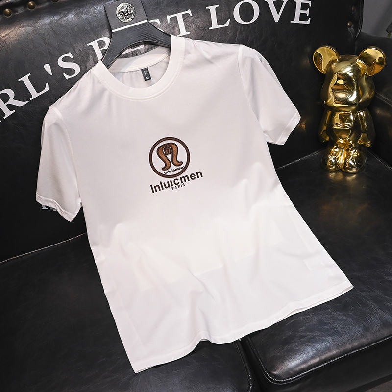 2025夏季新款丝光棉大码短袖T恤QT7115388P70M-6XL，男装T恤，钱塘6066（原711）