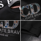 2025秋冬新款男士圆领卫衣QT60666062P105M-6XL，男装卫衣，钱塘6066（原711）