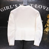 2025秋冬新款男士圆领卫衣60666122P105M-6XL，男装卫衣，钱塘6066（原711）