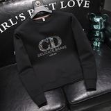 2025秋冬新款男士圆领卫衣QT60666062P105M-6XL，男装卫衣，钱塘6066（原711）