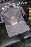 2025夏季新款丝光棉大码短袖T恤QT60665378P70M-6XL，男装T恤，钱塘6066（原711）