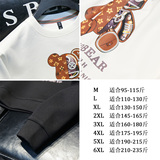 2025秋冬新款男士套头大码卫衣QT711-6021-105M-6XL，男装卫衣，钱塘6066（原711）