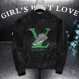 2025秋冬季新款男士毛衣天鹅绒针织羊毛衫QT60668172P120，男装针织衫/毛衣，钱塘6066（原711）