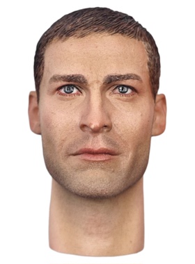 兵人1/6 二战非洲军团 北非步兵 头雕 非DID 模玩系列 12寸模型