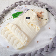 TGTG睡袋婴儿秋冬款宝宝恒温冬季抱被加厚防踢被子神器