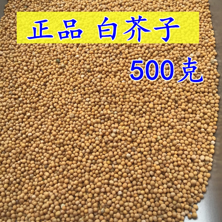 生白芥子 白介子 天然纯新货 中药材 白芥籽非白芥籽茶 500克无硫,传统滋补营养品,其他药食同源食品,淘宝优惠券,粉丝福利购,淘宝优惠卷