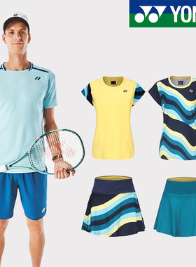 2024大赛系列澳网服装YONEX/尤尼克斯 10559EX男款/女款运动T恤yy
