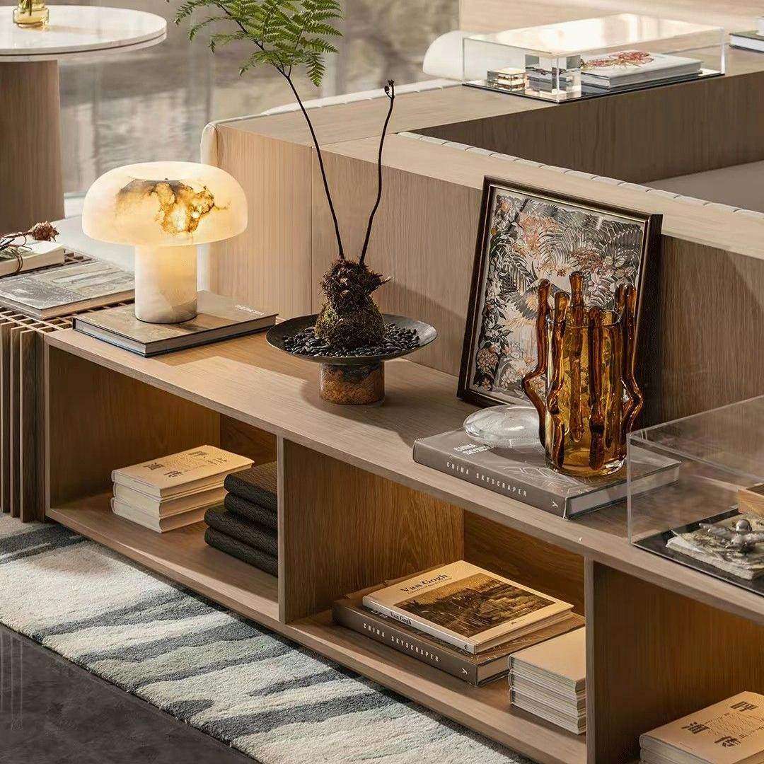 NINGMENG现代轻奢样板间电视柜边柜售楼处饰品组合摆件,家居饰品,装饰摆件,淘宝优惠券,粉丝福利购,淘宝优惠卷