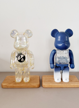 原创设计样板间儿童房书桌书柜摆件暴力熊积木熊软装饰品桌面摆设