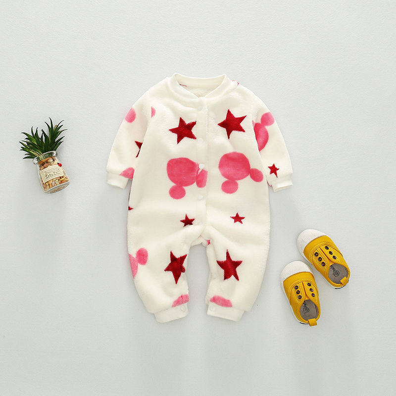 baby clothes Spring and autumn season Newborn Conjoined dress 0 3 months men and women baby Romper Climbing clothes Flannel pajamasin the Women's clothing/Boutique , one-piece garment/pants category - from Buy2taobao.com to provide professional Taobao agent buy service