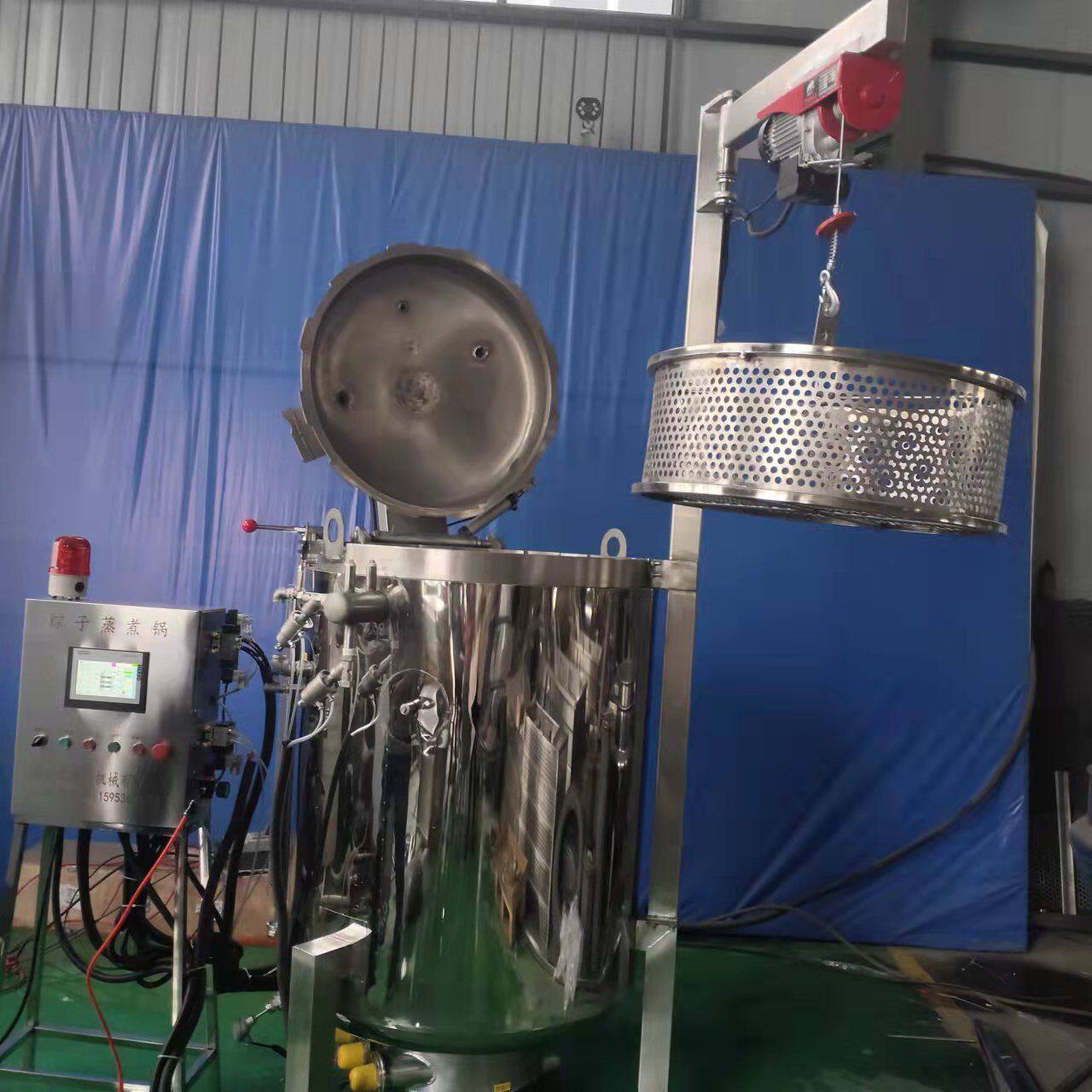 五香粽子煮锅自动快开门粽子锅佛跳墙高压蒸煮锅牛板筋大型高压锅