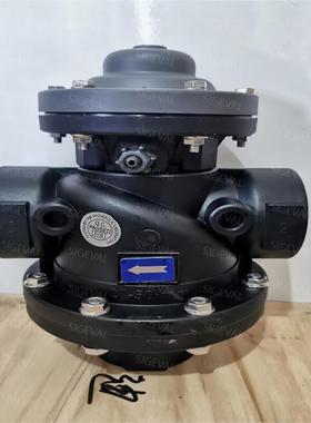 IR-350-SR三通隔膜阀BSP  PN10 DN50过滤器反冲洗三通阀350排污阀