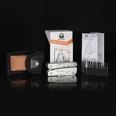 洛森 M2迷你小工具组合剪刀钳户外随身露营U家用多功能工具