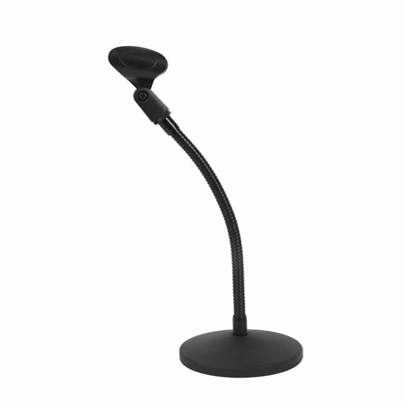 全金属软管话筒万向p支架桌面支架金属圆盘支架麦克风支架