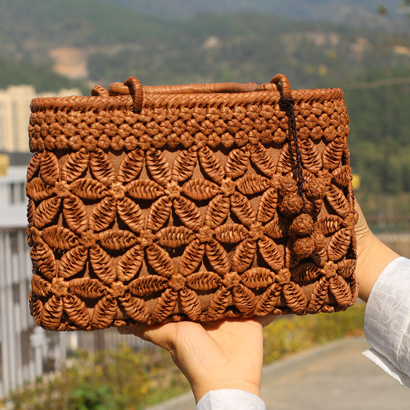 福建省非物质文化遗产山葡萄藤手工藤编包原创设计双用斜挎手提包,箱包皮具/热销女包/男包,通用款女包,淘宝优惠券,粉丝福利购,淘宝优惠卷