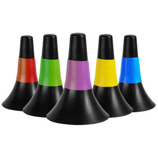 篮球训练障碍物喇叭桶标志桶雪糕筒锥桶儿童运球控球训练辅助器材