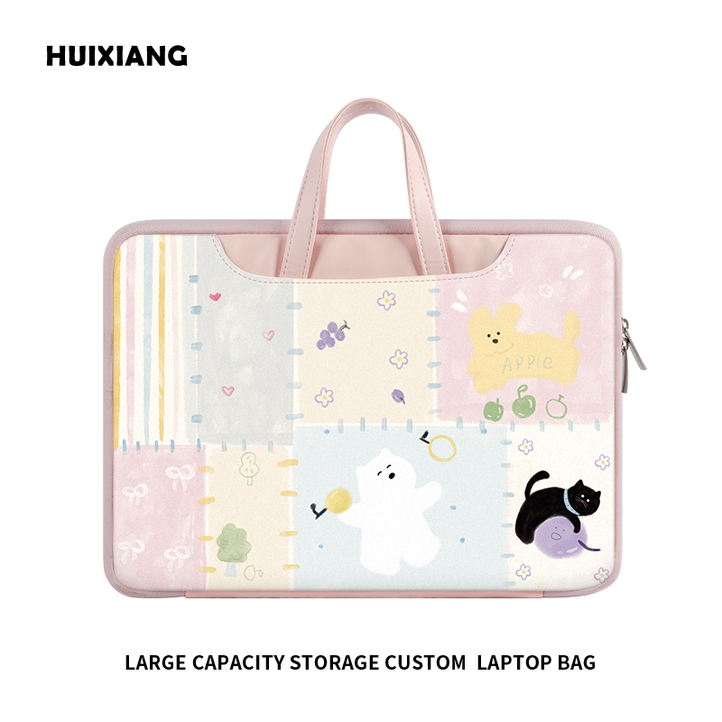 笔记本哭泣小猫电脑包女士