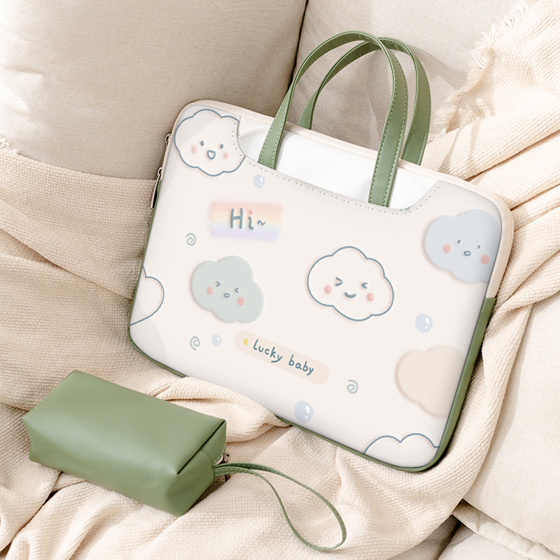 好看的电脑包14寸女生笔记本手提包苹果macbook13保护套联想小新15.6轻薄16大容量华硕17华为16内胆适用使用感如何?