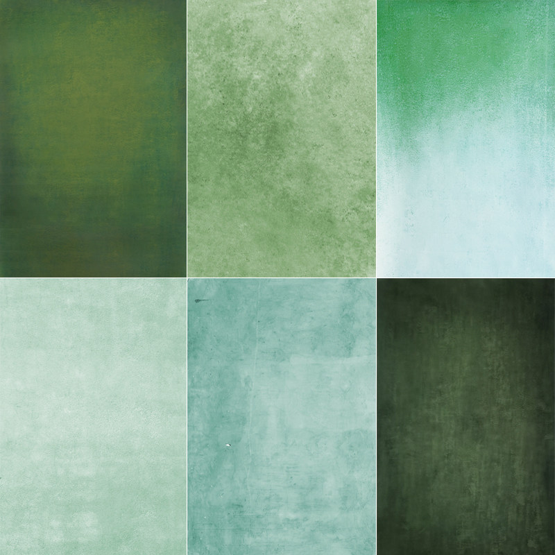 绿色系油画纹理背景布广告服装拍摄婚纱摄影肌理直播背景墙印刷