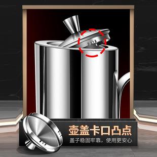 316不锈钢高端油壶油瓶家用厨房不挂油长嘴储油罐防漏调料瓶加厚